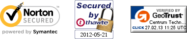 Pieczęcie Symantec, Thawte, GeoTrust